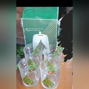 Vintage Christmas dining set